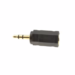 kenable 008705 cable gender changer 3.5 mm 2.5 mm Black