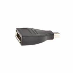 kenable 008707 cable gender changer Mini DisplayPort DisplayPort Black