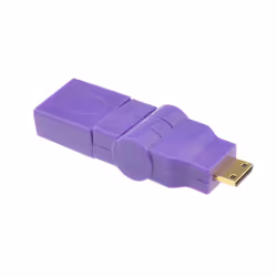 kenable HDMI Socket to Mini C Type 360 Degree Multi Angle Rotating Adapter