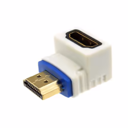 kenable 008724 cable gender changer HDMI A Blue, White