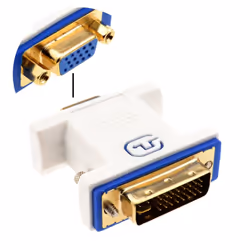 kenable 008731 cable gender changer DVI-I VGA White