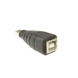 kenable 008738 cable gender changer Mini USB Type B USB Type B Black
