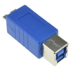 kenable 008740 cable gender changer USB 3.0 Type B Micro USB-B Blue
