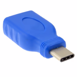 kenable 008780 cable gender changer USB A USB C Blue
