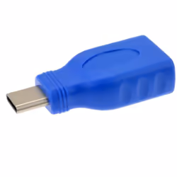 kenable 008780 cable gender changer USB A USB C Blue