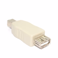 kenable 008822 cable gender changer USB 2.0 A USB 2.0 B White