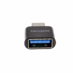 kenable 008834 cable gender changer USB 2.0 Type A USB 3.1 Type C Black