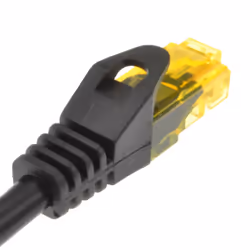 kenable Network CAT6 COPPER Cable GigaBit Ethernet Patch Snagless  2m BLACK