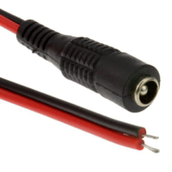 kenable 008900 power cable Black, Red 0.3 m