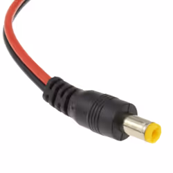 kenable DC PIGTAIL Power Plug 5.5 x 2.1mm To Bare Ends For CCTV Cable 0.3m