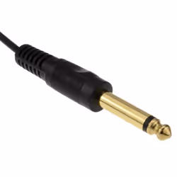 kenable 008904 audio cable 1 m 3.5mm 6.35mm Black