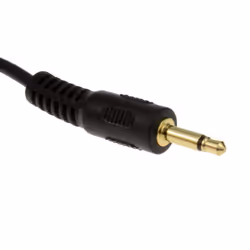 kenable 008906 audio cable 3 m 3.5mm 6.35mm Black