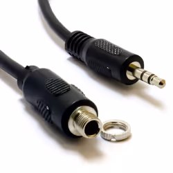 kenable 008925 audio cable 0.15 m 3.5mm Black