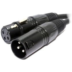 kenable 008928 audio cable 30 m XLR (3-pin) Black