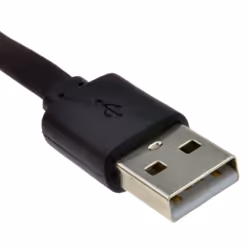 kenable 008982 USB cable USB 2.0 0.25 m USB A Micro-USB B Black