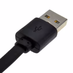 kenable 008987 USB cable 3 m USB A Micro-USB B Black