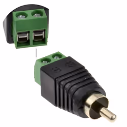 kenable 008995 wire connector RCA Black