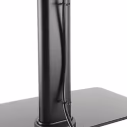 kenable Universal Pedestal Swivel & Tilt TV Stand Glass for 32 to 55 inch TVs