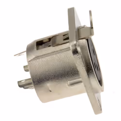 kenable 009005 socket-outlet XLR Black, Metallic