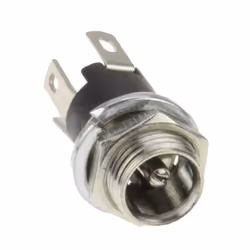 kenable 009015, DC 2.1mm, Metallic, Female, Straight, Metal, RoHS