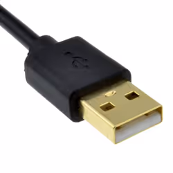 kenable 009024 USB cable USB 2.0 1.2 m USB A Micro-USB B Black