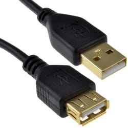 kenable 009032 USB cable 0.3 m USB A Black