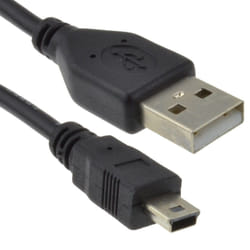 kenable 009041 USB cable USB 2.0 0.6 m USB A Mini-USB B Black