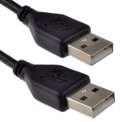 kenable 009045, 1.2 m, USB A, USB A, USB 2.0, Black