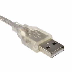 kenable 009069 USB cable USB 2.0 0.5 m USB A Translucent