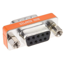 kenable 009075 cable gender changer RS232 Orange