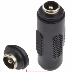 kenable 5.5 x 2.1mm DC Power Coupler Female to Female Gender Changer Adapter