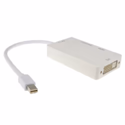 kenable Mini DisplayPort to DVI D HDMI or Display Port 4kx2k Video Adapter