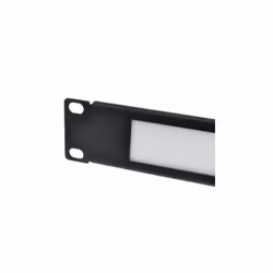 kenable White Brush Cable Management 19 Universal Panel 1U for Data Cabinet