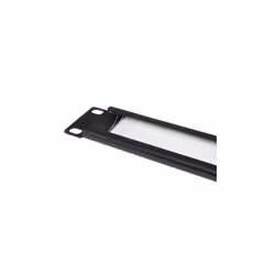kenable White Brush Cable Management 19 Universal Panel 1U for Data Cabinet
