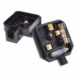 kenable 009202 electrical power plug Type G Black
