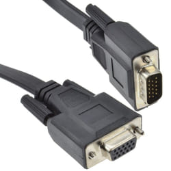 kenable 009215 VGA cable 2 m VGA (D-Sub) Black
