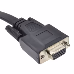 kenable 009215 VGA cable 2 m VGA (D-Sub) Black
