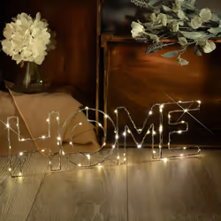 Warm White HOME Indoor Decoration Battery Powered LED Light Small