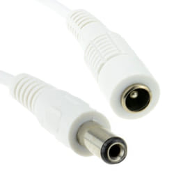 kenable 009229 power cable White 1 m