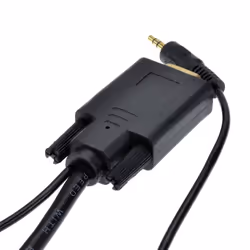 kenable HDMI to SVGA with Audio PC or Laptop to Monitor TV Video Cable  1m