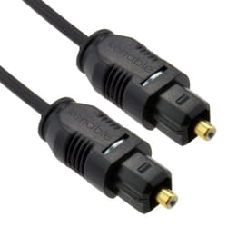 kenable 009275 audio cable 0.3 m TOSLINK Black