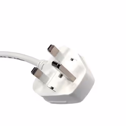 4 Gang Individually Switched UK Mains Power Extension Strip 2m Cable