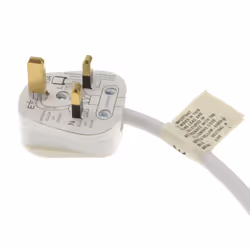 4 Gang Surge Protected UK Mains Power Extension Strip 2m Lead