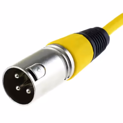 kenable 009365 audio cable 1 m XLR (3-pin) Yellow