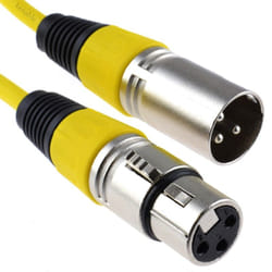 kenable 009370 audio cable 6 m XLR (3-pin) Yellow