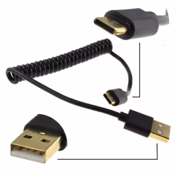 kenable 009376 USB cable USB 3.2 Gen 1 (3.1 Gen 1) 1 m USB C USB A Black