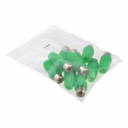 kenable Phono RCA Socket Audio or Video Solder Termination GREEN 10 Pack