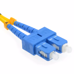 kenable OS2 Yellow Fibre Optic LC SC Single Mode 5 125 Patch LSZH Cable 2m