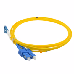 kenable OS2 Yellow Fibre Optic LC SC Single Mode 5 125 Patch LSZH Cable 2m