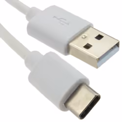 kenable 009437, 0.5 m, USB A, USB C, USB 2.0, 0.48 Gbit/s, White